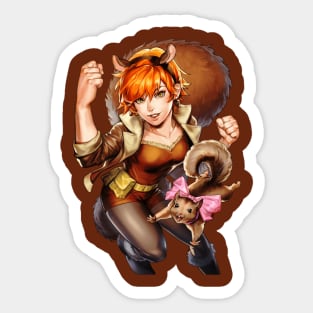 Squirrel Girl (MARVEL Battle Lines) - Without Title Card Sticker